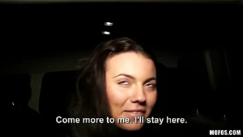 Hot Euro Chick With Big Tits 1 - Vanessa Decker Pov Car Blowjob