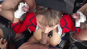 Hot Japanese Milf Fucked On The Public Bus