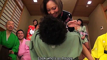 Famous JAV actors assemble for New Year party and big orgy