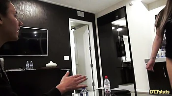 Gorgeous Sophia and Mystica's standing doggystyle xxx