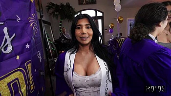 Gorgeous exotic angel with apple bottom Diabella Eclair needs a big cock