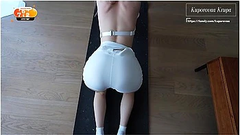 Yoga Instructor Fucks Cute Kuporovaa Krupa During Her First Class